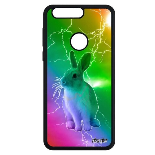 фото Защитный чехол на смартфон // honor 8 // "кролик" домашний дизайн, utaupia, цветной