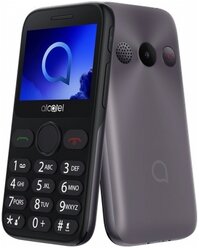 Телефон Alcatel 2019G, серый металлик