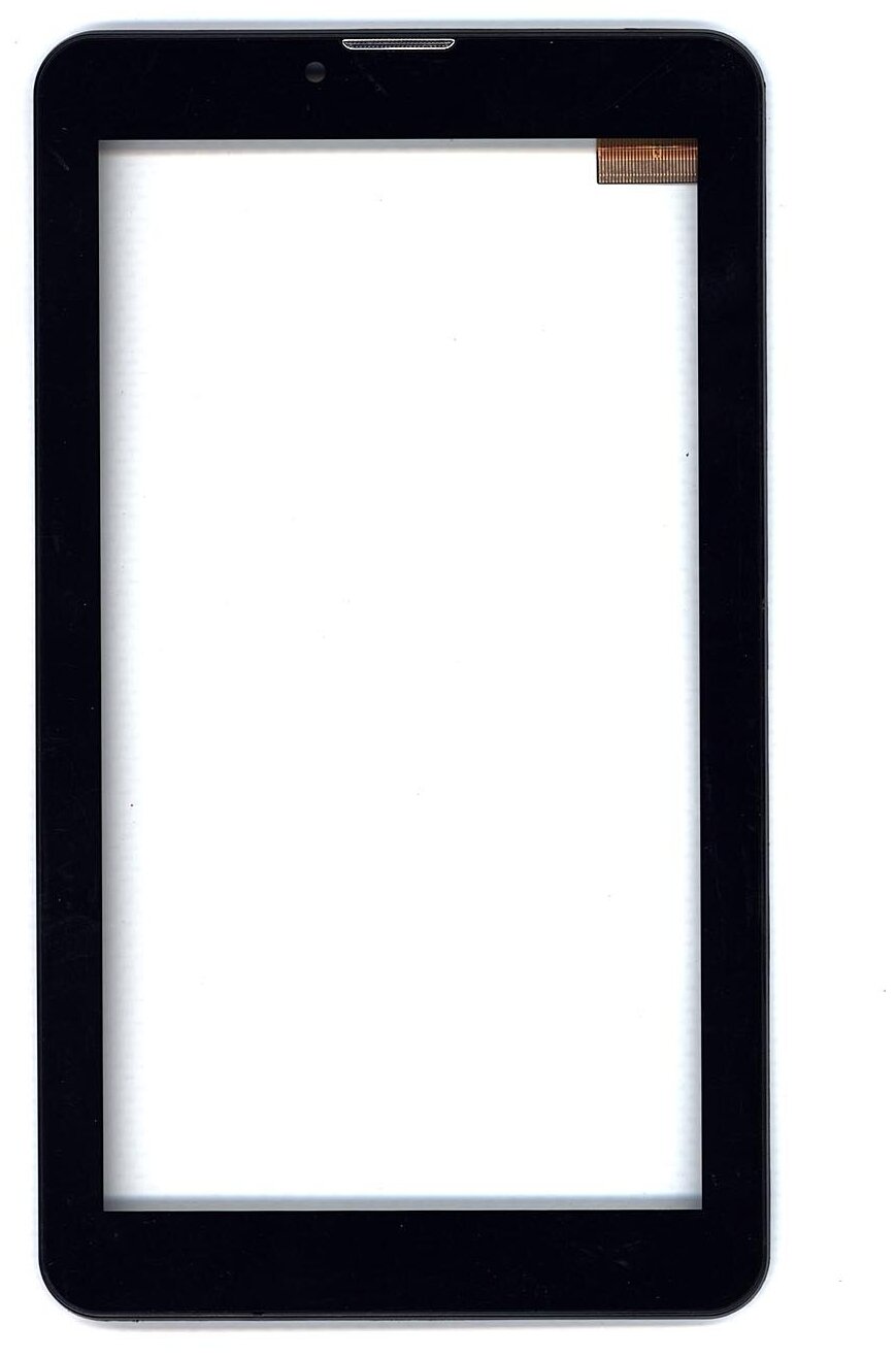 Сенсорное стекло (тачскрин) для Irbis TZone черное c рамкой