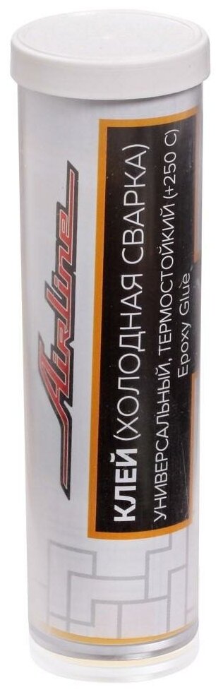 фото Клей (холодная сварка), универсальный, термостойкий (+250 C), 55 гр. (AG-ECW-04)