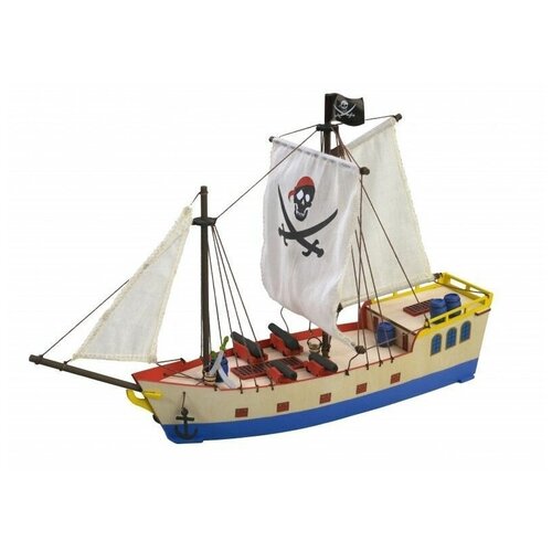 Собранная деревянная модель корабля Artesania Latina PIRATE SHIP BUILT