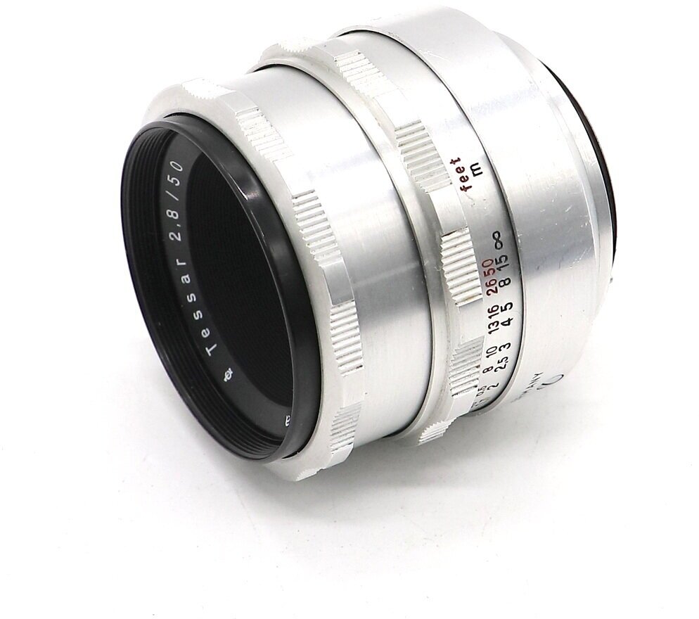 Tessar 2.8/50 Carl Zeiss Jena silver М42