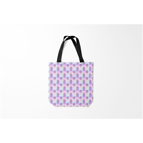 фото Сумка-шоппер / 40х40 см / знаки зодиака / лев burnettie