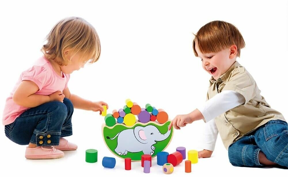 Развивающая игра Viga Toys Балансирующий слон (50390) - фото №11