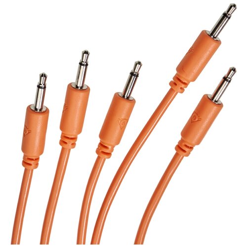 Black Market Modular patchcable 5-Pack 75 cm orange