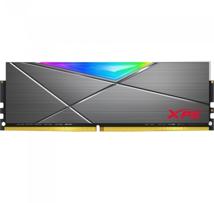 Оперативная память DIMM DDR4 8 Gb 3200 Mhz ADATA XPG SPECTRIX D50 RGB Grey (AX4U32008G16A-ST50) PC4-25600