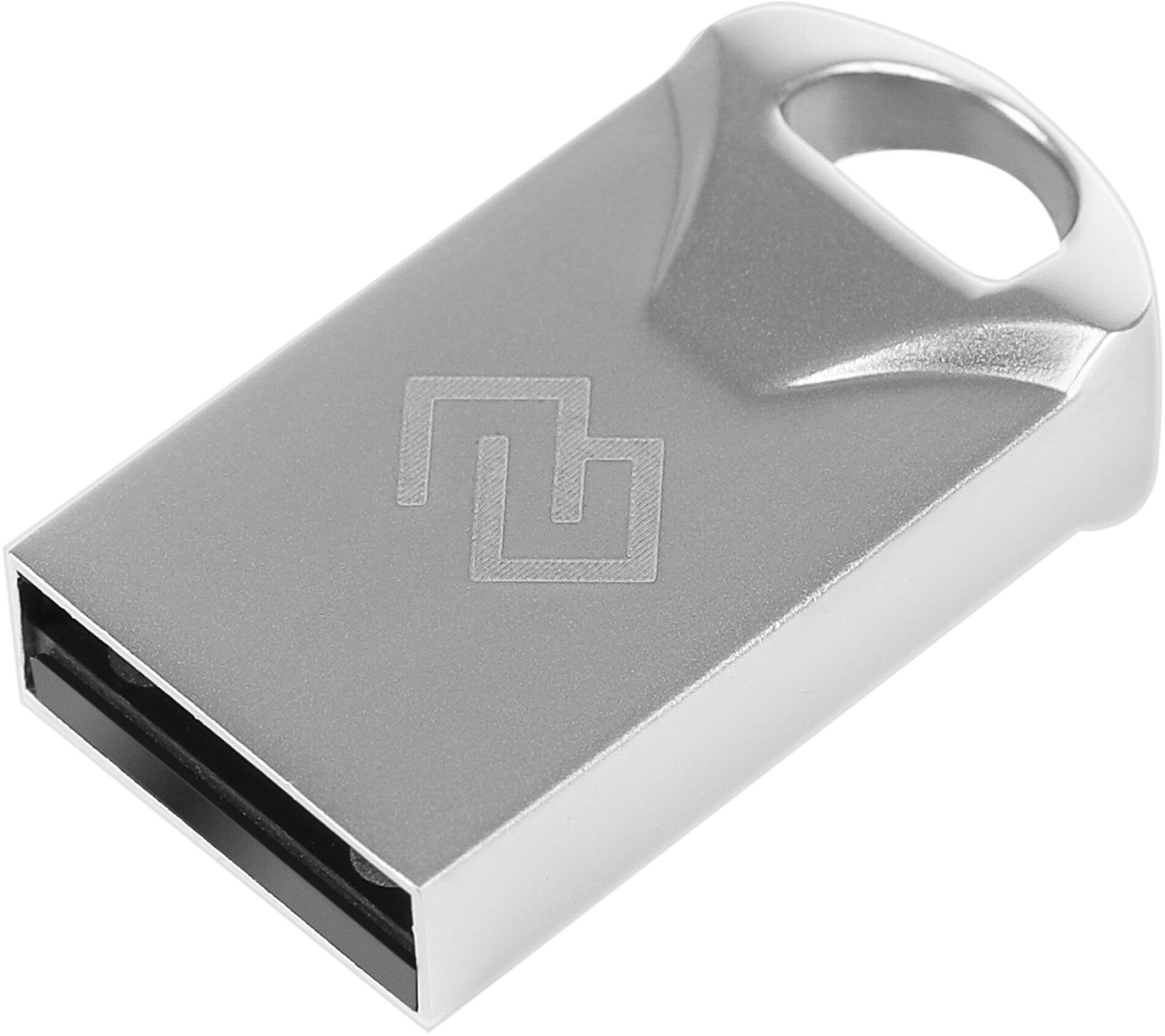 USB Flash DIGMA DRIVE2, 64 ГБ, серебристый [DGFUM064A20SR]