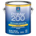 Краска латексная Sherwin-Williams ProMar 200 Zero VOC Interior Latex Flat глубокоматовая - изображение