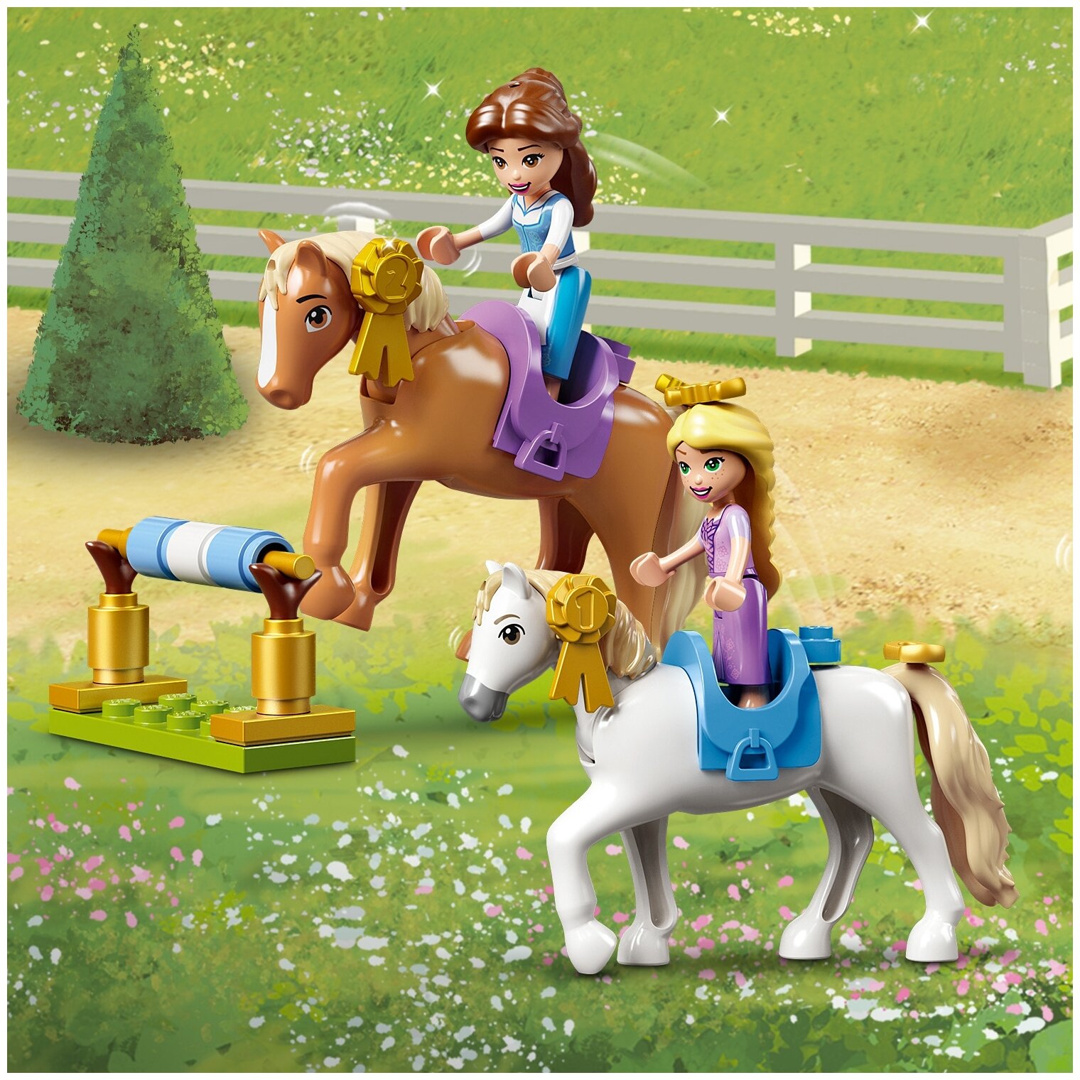 Конструктор LEGO Disney Princess Королевская конюшня Белль и Рапунцель - фото №10