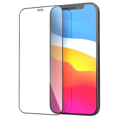 Защитное стекло Hoco Nano 3D Full Screen Edges A12 для iPhone 12 mini Черное защитное стекло hoco a12 plus nano 3d full screen edges protection tempered glass for iphone 13 pro max стекло 13 про макс