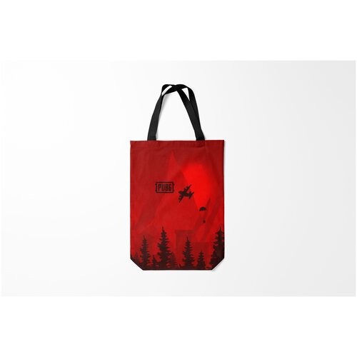 фото Сумка-шоппер / 31х42 см / геймерам / pubg burnettie