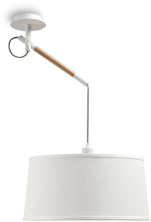 Потолочный светильник Mantra Nordica 4928, E27, 20 Вт, кол-во ламп: 1 шт., цвет: белый
