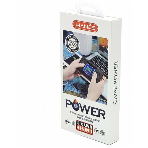 Универсальный дополнительный аккумулятор EZRA PB12 power bank 8000 mAh игровая консоль 274000₽