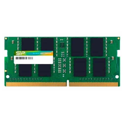 Оперативная память 8Gb DDR4 2400MHz Silicon Power SO-DIMM (SP008GBSFU240B02) оперативная память 8gb ddr4 2666mhz silicon power so dimm sp008gbsfu266b02