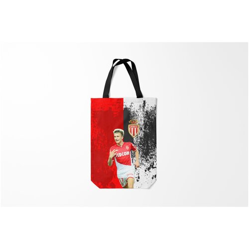 фото Сумка-шоппер / 31х42 см / футбол / monaco головин burnettie