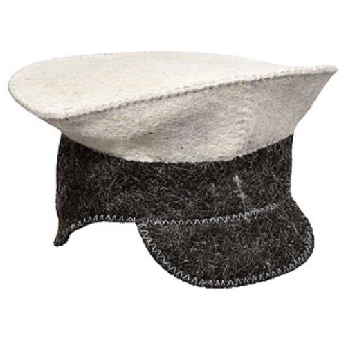 фото Шапка-фуражка банная комби войлок 100%/20 2 шт koiko