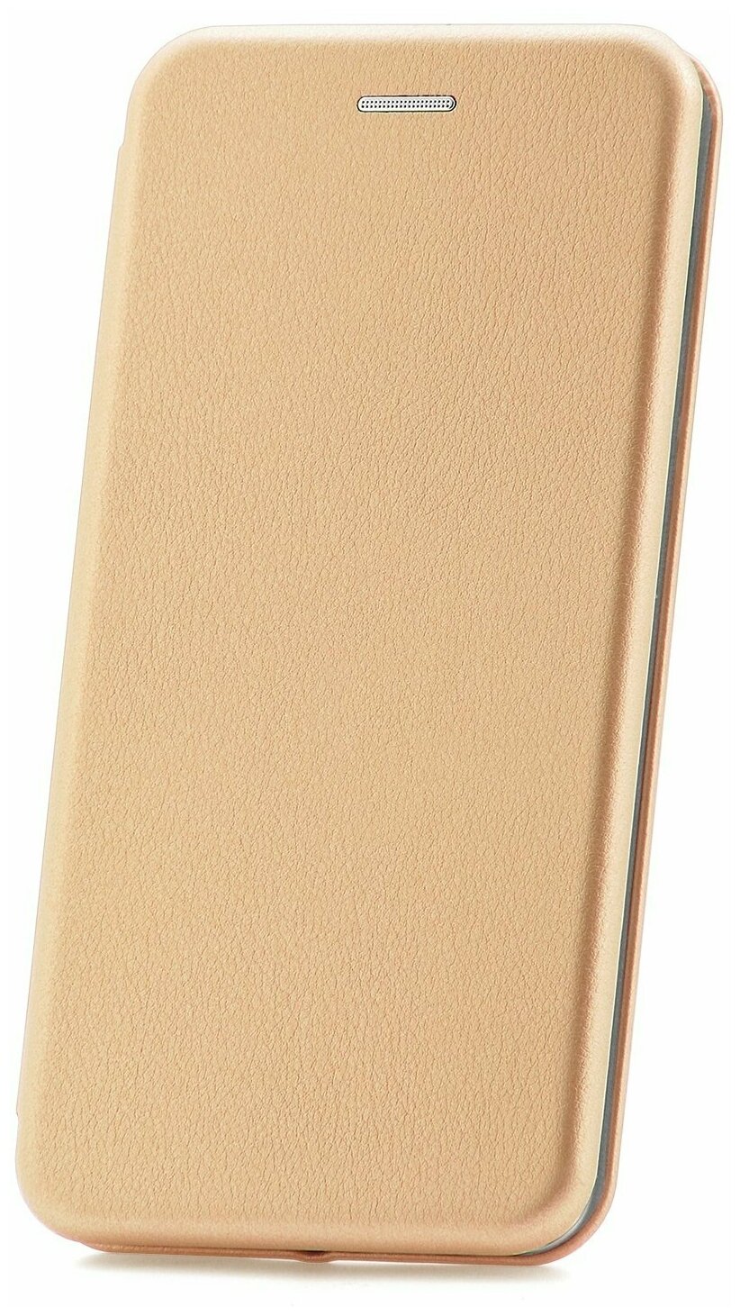Чехол книжка для Huawei P40 Lite E Derbi Open Book-2 розовое золото