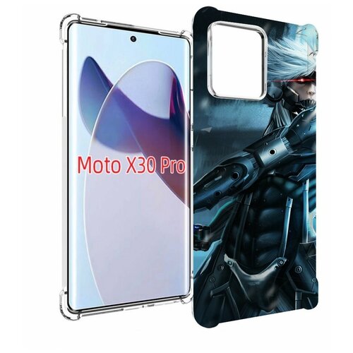 Чехол MyPads Metal Gear Rising Revengeance для Motorola Moto X30 Pro задняя-панель-накладка-бампер