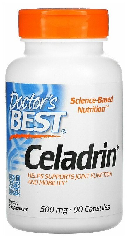 Doctor's Best Celadrin Целадрин 500 мг 90 капсул