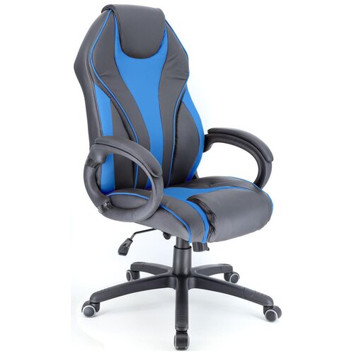 фото Офисное кресло everprof wing экокожа синий