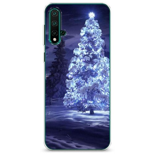 фото Силиконовый чехол "зима 4" на huawei nova 5 pro / хуавей нова 5 про case place
