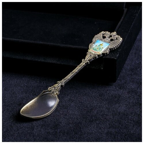 фото Ложка «саранск - собор святого ушакова» (герб), 11 х 2,5 см 4064193 сима-ленд