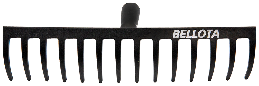 грабли прямые с 14 прямыми зубьями BELLOTA с черенком - фото №2