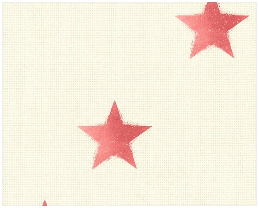 Обои A.S. Creation коллекция Cote d'Azur артикул 35183-5 винил на флизелине ширина 53 длинна 10,05, Германия, цвет бежевый, бордовый, узор точки, звезды