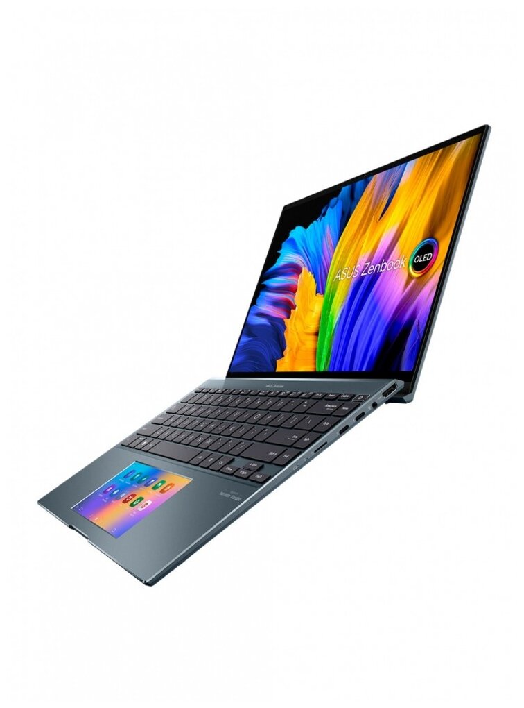 14 Ноутбук ASUS ZenBook 14X OLED UX5400EA-KN132T 90NB0TA3-M02340 серый - 2880x1800 OLED Intel Core i5-1135G7 ядра 4 х 24 ГГц RAM 8 ГБ SSD 512 ГБ Intel Iris Xe Graphics Windows 10 Home Single Language