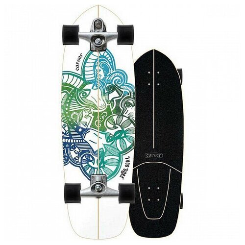 фото Комплект лонгборд carver c7 yago skinny goat surfskate complete 2021