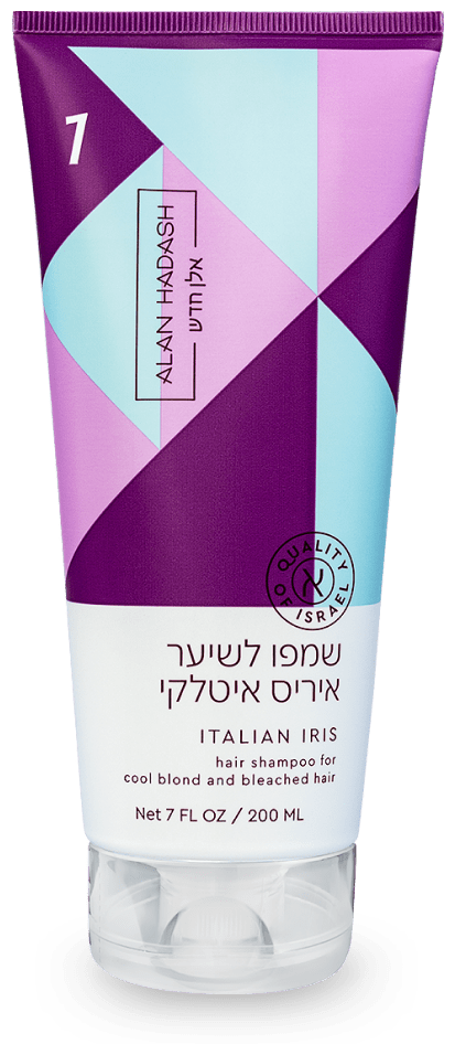 Alan Hadash Шампунь Italian Iris для осветленных, блондированных и мелированных волос, 200 мл (Alan Hadash, ) - фото №1