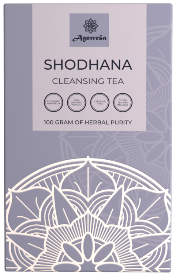 AGNIVESA Аюрведический очищающий чай Шодхана | Shodhana Cleansing Tea 100г - фотография № 1