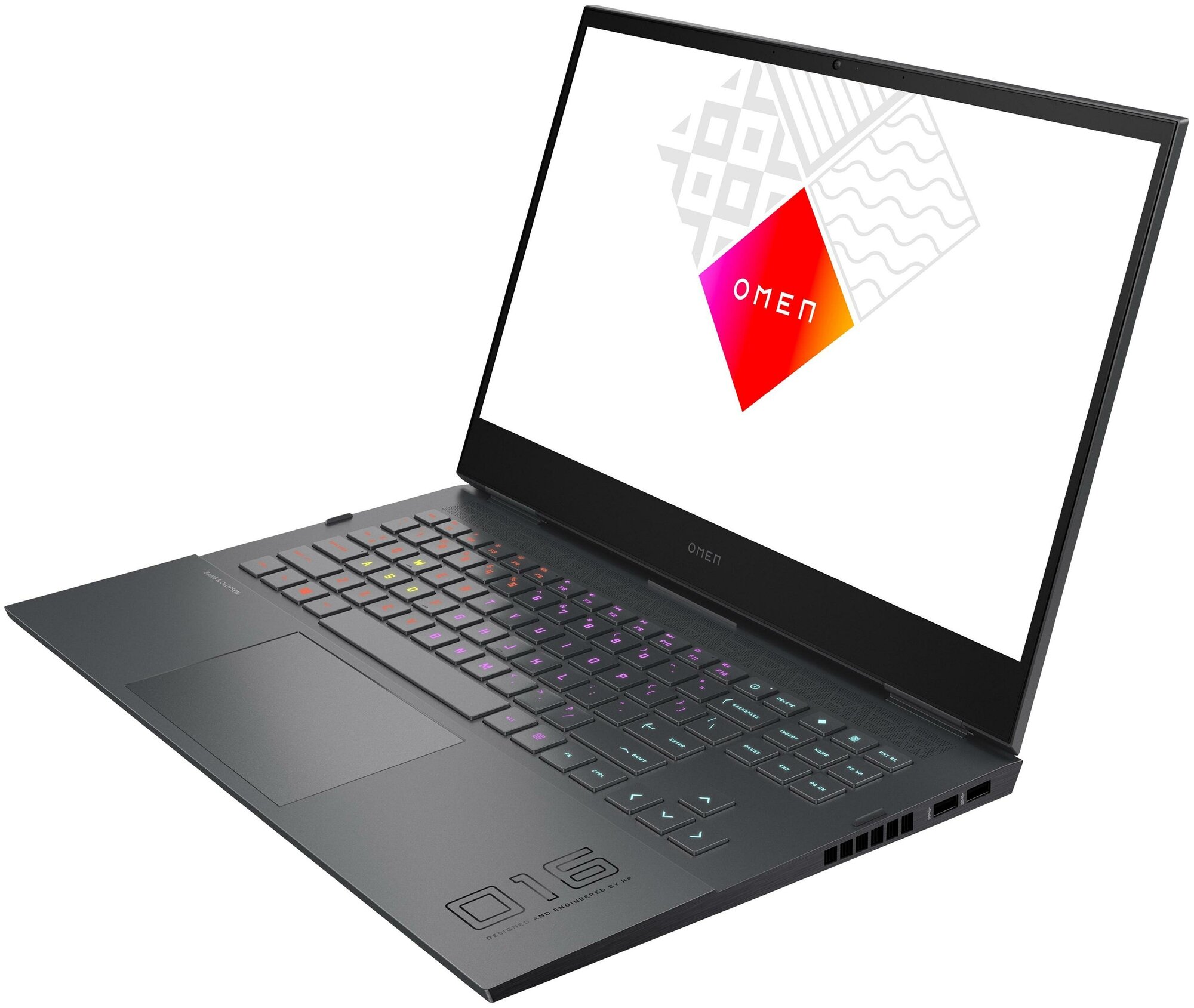 Ноутбук HP Omen 16-c0045ur (16.10 IPS (LED)/ Ryzen 7 5800H 3200MHz/ 16384Mb/ SSD / NVIDIA GeForce® RTX 3070 для ноутбуков 8192Mb) Free DOS [4E1R9EA] - фото №4