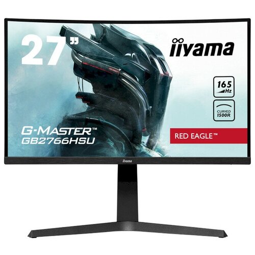 Монитор Iiyama 27 Red Eagle GB2766HSU-B1 1920x1080 VA 165Гц 1ms Curved HDMI DisplayPort 2774000₽