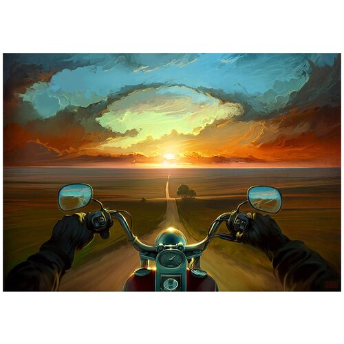 Интерьерный постер на стену картина для интерьера в подарок плакат 