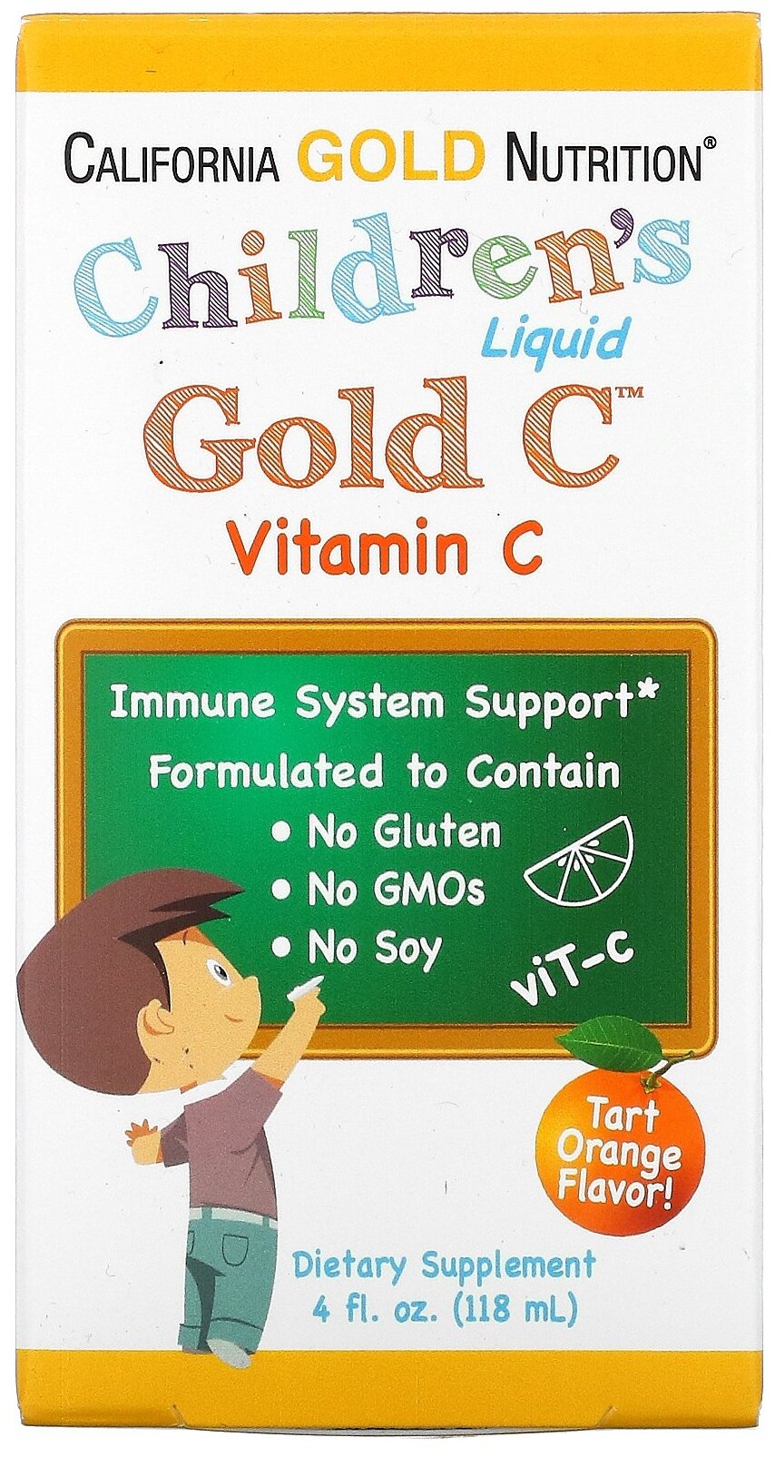 California Gold Nutrition Children's Liquid Gold Vitamin C фл.