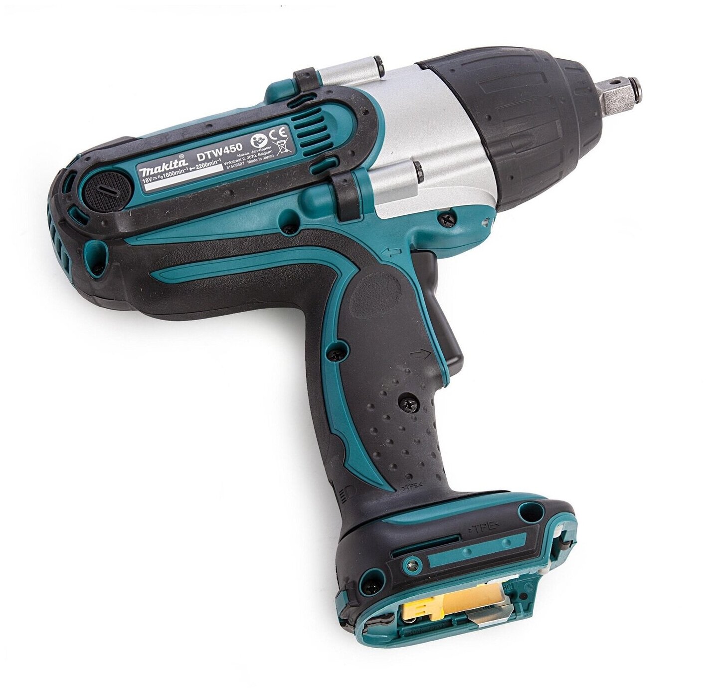 Аккумуляторный ударный гайковерт Makita DTW450Z, без аккумулятора - фотография № 7