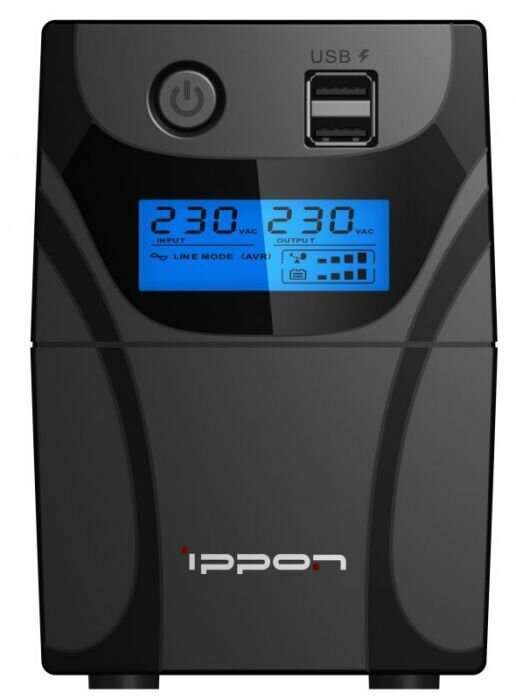 ИБП Ippon Back Power Pro II 700 Черный