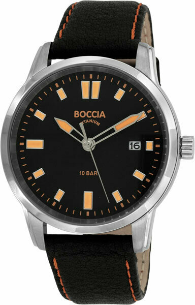 Наручные часы BOCCIA, черный