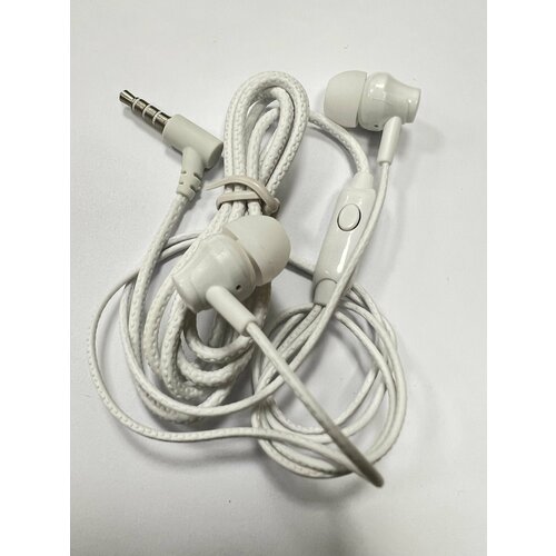 Проводные наушники вкладыши mini jack AUX 35 мм с микрофоном гарнитура для телефона компьютера плеера 16700₽