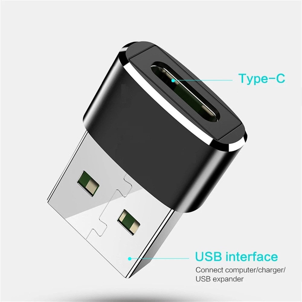 Переходник Type-C USB-C -> USB 2.0 Am | ORIENT UC-202 — фото 1