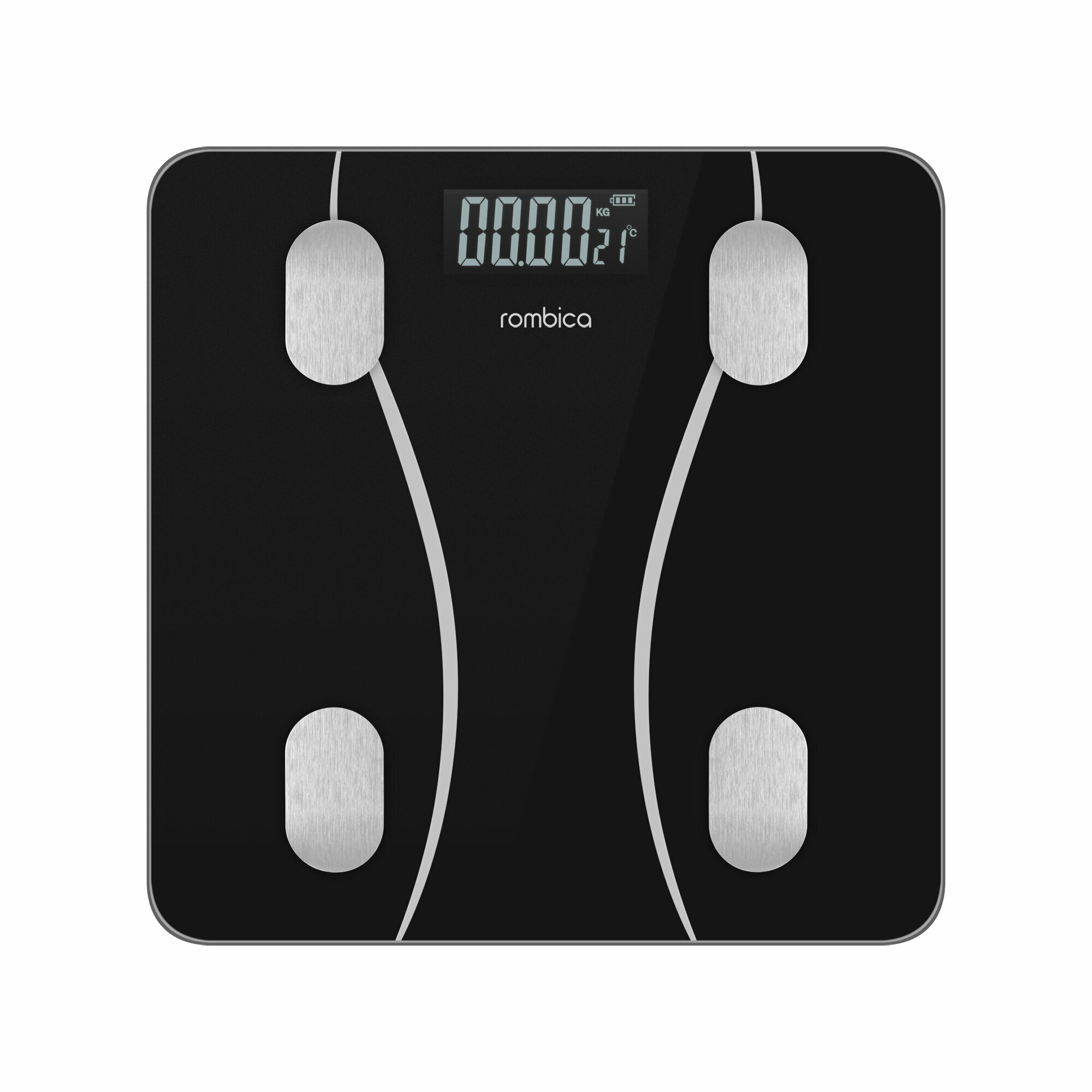 Весы напольные Rombica Scale Fit (SCL-0003). Цвет: Черный