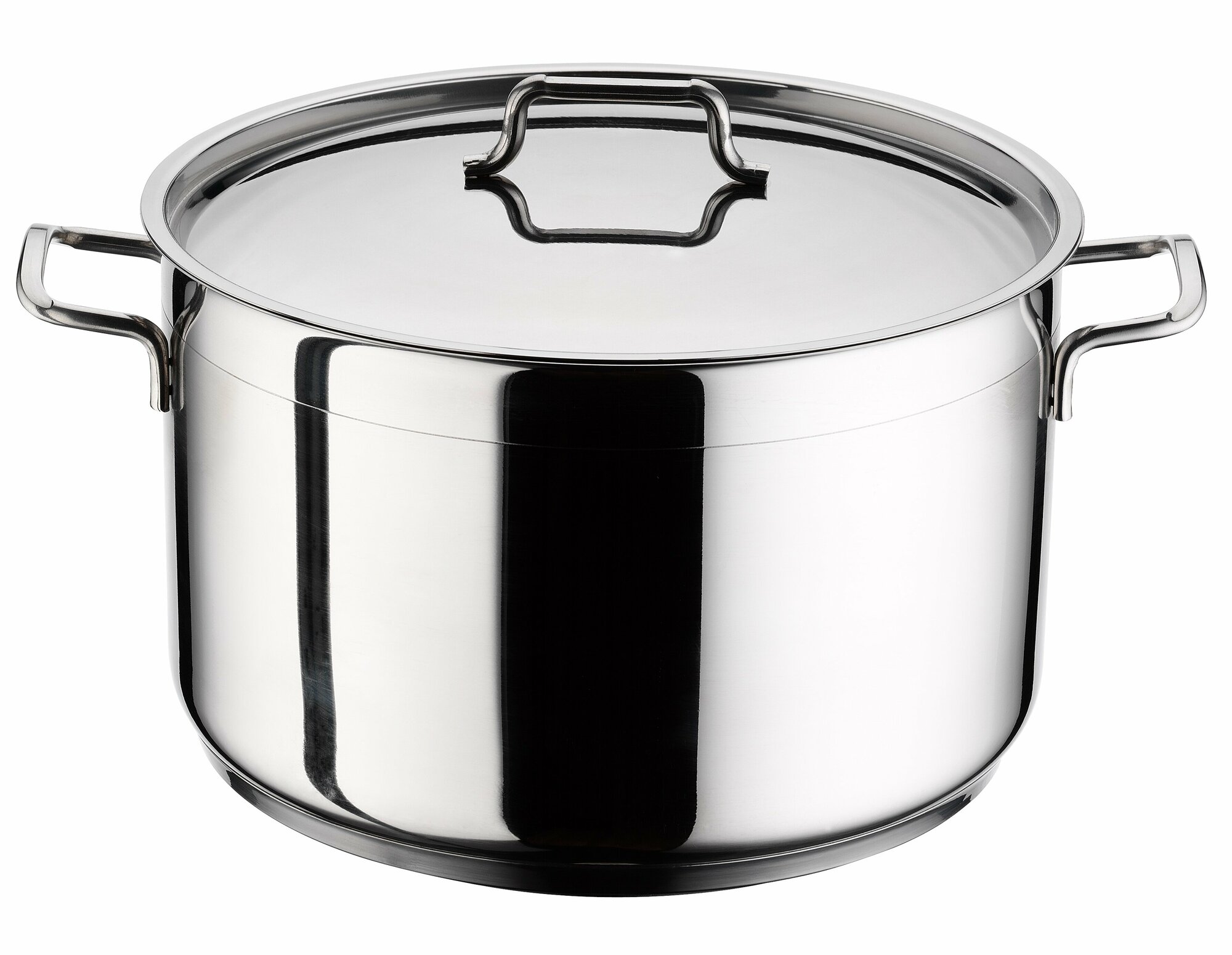 фото Кастрюля глубокая, нерж. ст, 28х24см, 14,8л, стальная крышка, Anett, Hascevher, арт. 3TTCLK1428003