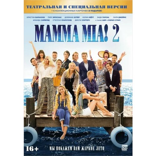 mamma mia 2 специальное издание blu ray bd dvd карточки Mamma Mia! 2. Специальное издание (Blu-ray) BD+DVD+карточки