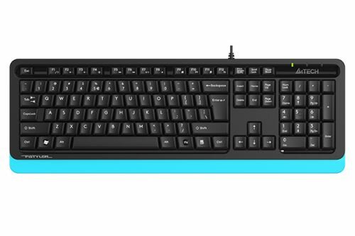 Клавиатура A4Tech Fstyler FKS10 черный/синий USB 1530196