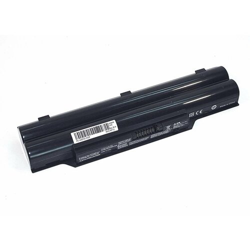 Аккумуляторная батарея для ноутбука Fujitsu LifeBook A532 10.8V 5200mAh AH532-3S2P OEM черная аккумуляторная батарея для ноутбука fujitsu siemens lifebook a530 5200mah oem cp477891 01 черная