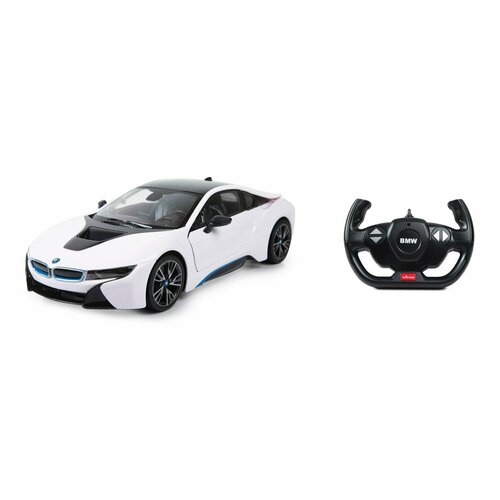 Машина Rastar РУ 1:14 BMW i8 USB Белая 71070 машина rastar ру 1 14 bmw i8 usb белая 71070