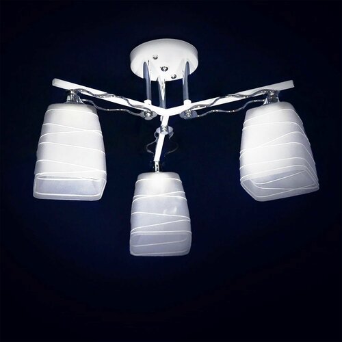 Люстра Verner Lighting N2260/3 WT+CH Е27 3*40Вт