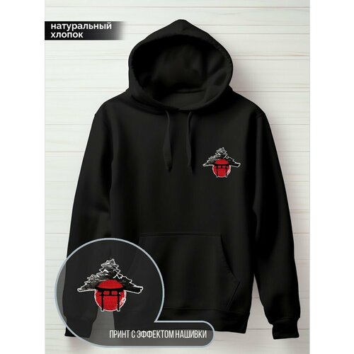 фото Худи hypnotica, размер xs, черный