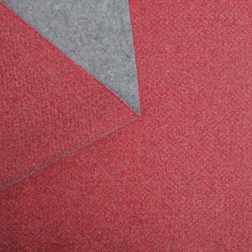 Пальтовая ткань красно-серая двусторонняя пальтовая ткань розово серая диагональ